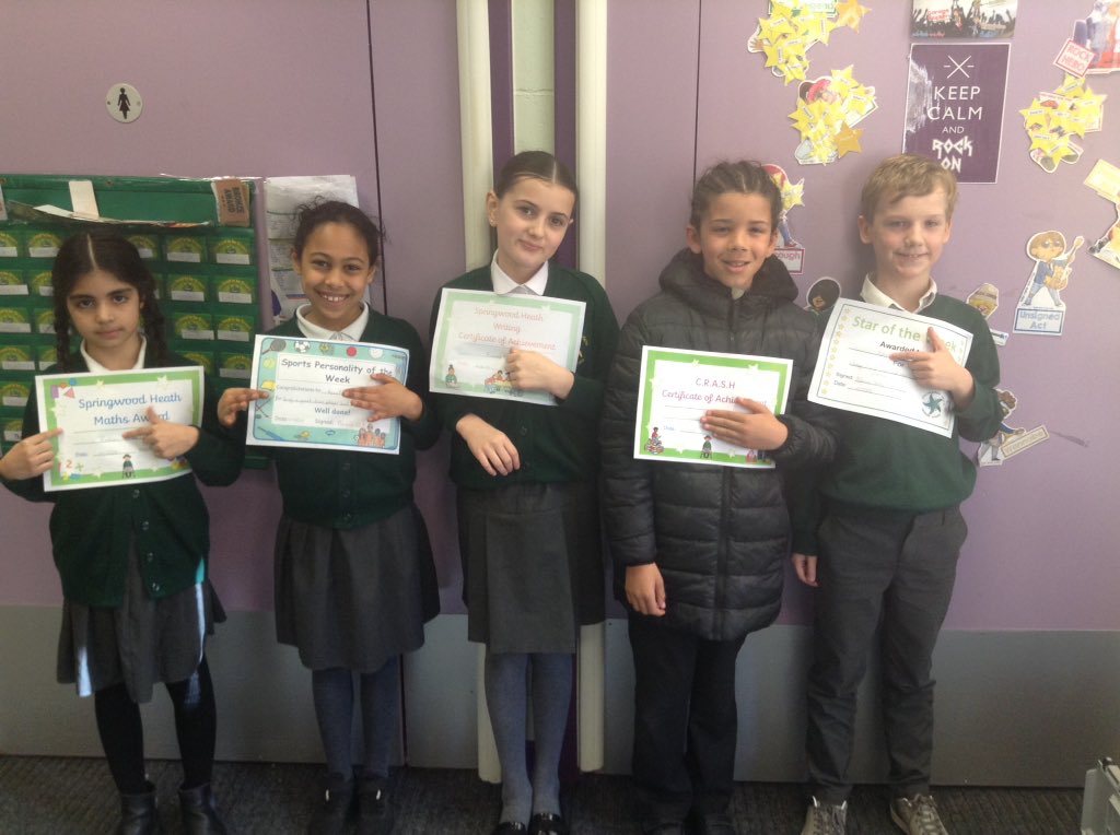 springwoodyear5's tweet image. Our celebration assembly certificate achievers this week - well done everyone! #swhmaths #swhenglish #swhpe #swhvalues @crashspringwood #swhassembly