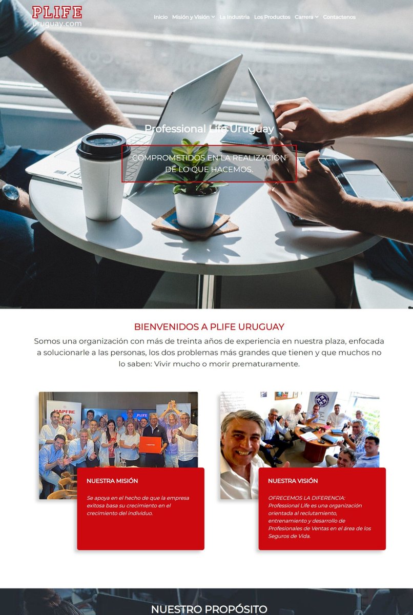 plifeuruguay.com Nuevo diseño web, registro de dominio y alojamiento web realizado por mi equipo de 01global.com ~ Si quieres tener presencia en internet consulta por nuestros servicios. Clic en el link de la biografía.