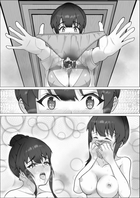 次回作進捗
ザーメンでドロッドロの下着の匂いを嗅いで悦ぶヒロイン。 