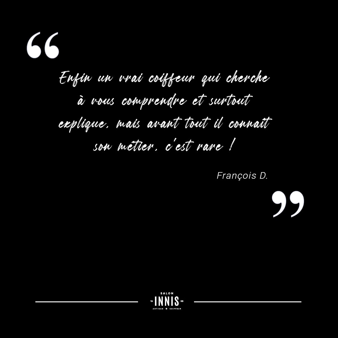 InnisCoiffure's tweet photo. ** #MERCI ** ✨🙏
Votre salon Innis prend soin de ses clients qui le lui rendent bien.
Nous sommes fiers de partager avec vous l'un des derniers avis, qui nous a donné le 😀 toute la semaine.
#inniscoiffure #barbier #remerciements #merci #barbershop #coiffure #laravoire #chambéry https://t.co/X957We2PWB