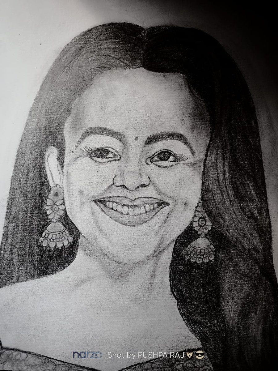 sumahender's tweet photo. Made by my Daughter .. Babli
@iAmNehaKakkar @RohanpreetSings 
वह आपकी बहुत बड़ी प्रशंसक है https://t.co/bO5TdZIppi