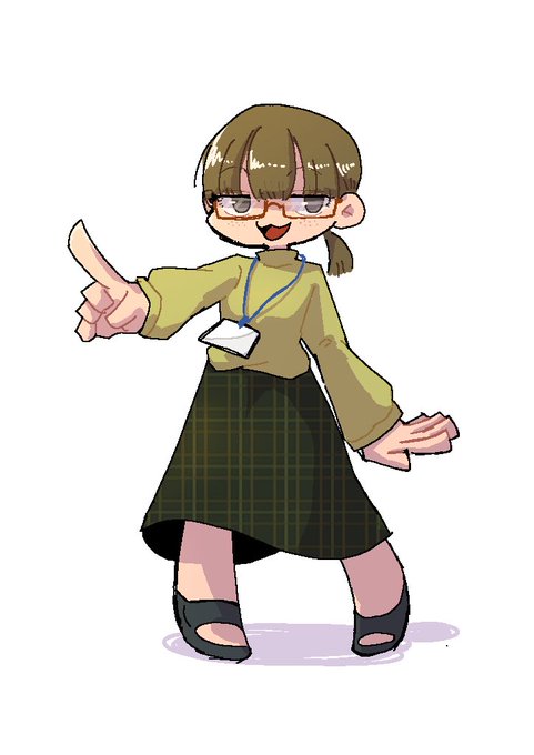 おとなしそうに見えてめっちゃ性格明るくてテンション高い役場の窓口の人好き 
