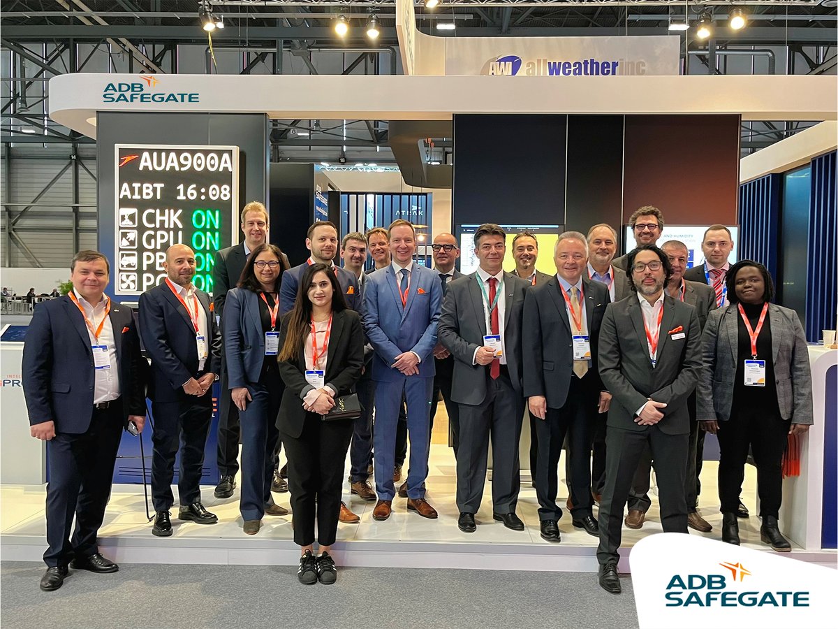 ADBSAFEGATE's tweet photo. GENEVA.  ✈️Thank you @AirspaceWorld for two fantastic days already. Last day today -  and we´re ready for new exciting discussions. Visit us at booth C8 for a demo of #OneControl, #IntelligentAiPRON or  our Weather Solutions.
https://t.co/vW44SWsPt2 https://t.co/Q4Q9VARVi4 https://t.co/GoJGme65De