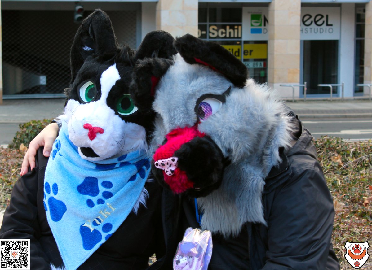 HalleFurs's tweet photo. traute Zweisamkeit #FursuitFriday https://t.co/xXleC3DUir