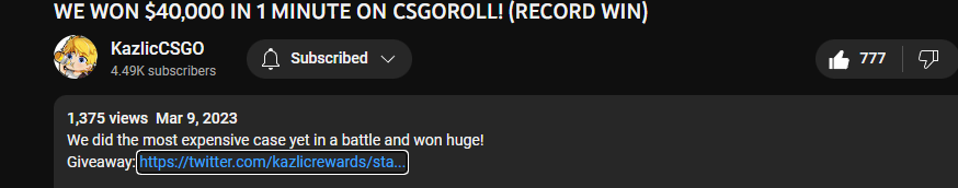 krypto1337's tweet photo. @KazlicRewards I did it!

Huge W on the last vid my man https://t.co/9TgubY0AxS