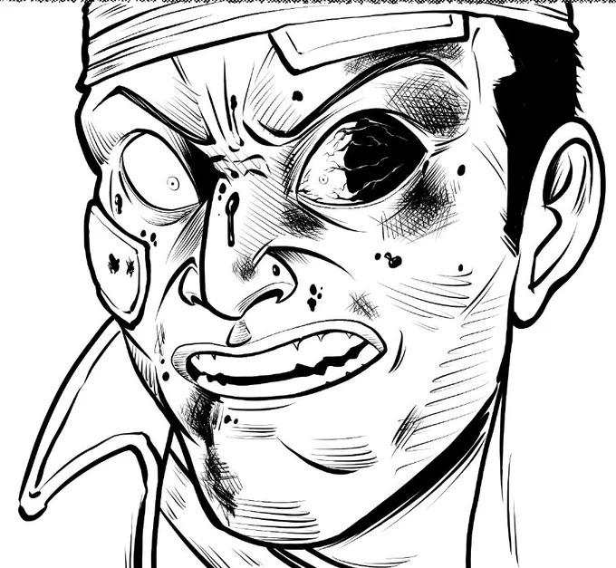 I'm like eight panels deep into "okay now make him a *little bit* angrier" 