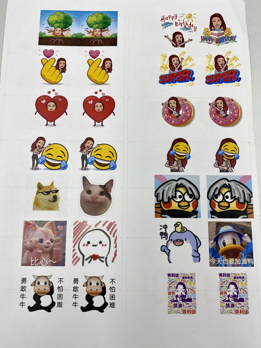 #teacherhack #funfriday 
Anyone else ever tried making their own limit edition stickers? Mine was printed on label paper… 😂
Found some simple templates on <a href="/canva/">Canva</a> but ended up using old school docx files. Worth the try and kids loved them! 🥰