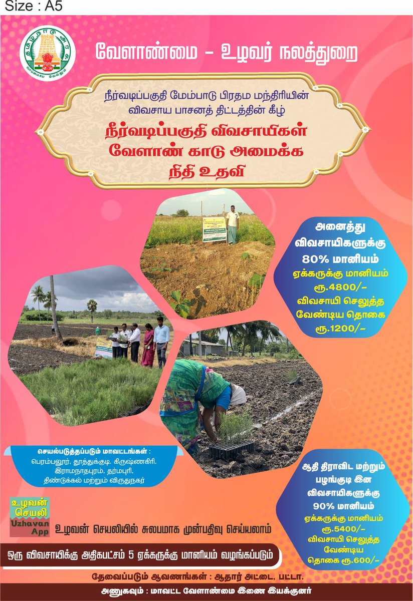 Department of Agriculture, TamilNadu on Twitter