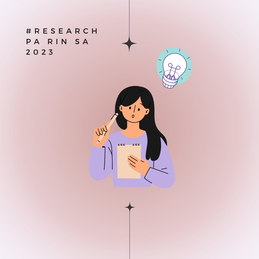 zyraaadiaz's tweet photo. #ResearchPaRinSa2023 #PerspectiveMatters 

In our daily lives, research is crucial since it allows us to expand our knowledge, comprehend facts or raises awareness. 

— A thread ;

(for academic purposes only)

SHS MOLINO PERPETUAL RESEARCHER https://t.co/CpepB76XPy