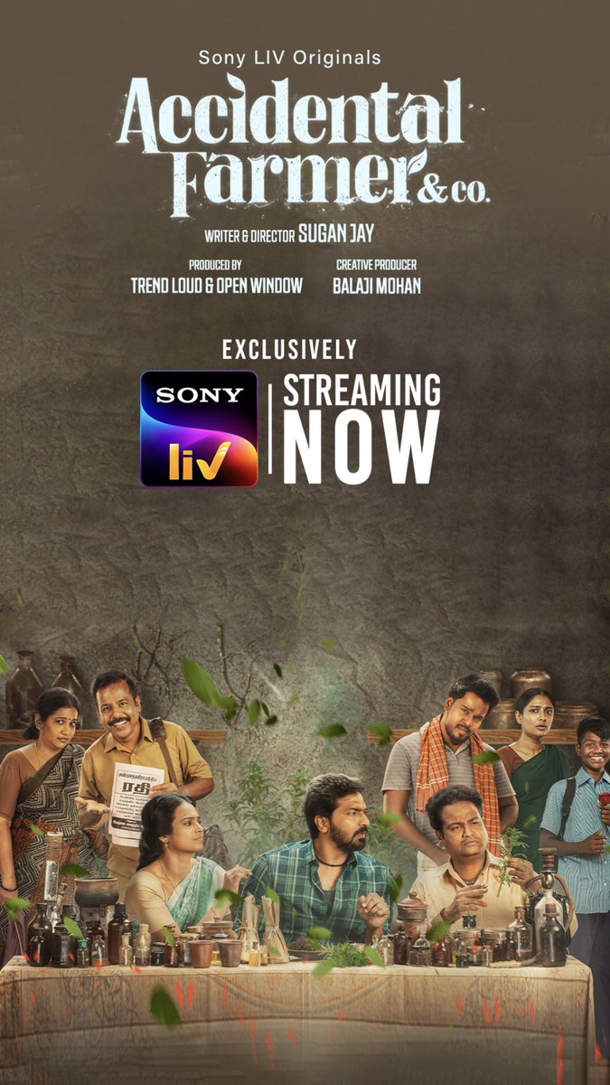 @kallorivinoth (@kallorivino) on Twitter photo #Accidentalfarmer&Co #AccidentalfarmerOnSonyLIV #SonyLIV
<a href="/actor_vaibhav/">Vaibhav</a> <a href="/iamramyapandian/">SriRamya Paandiyan</a> <a href="/kaiyavecha/">Raja</a> <a href="/directormbalaji/">Balaji Mohan</a> <a href="/itsSanjaySubash/">Sanjay Subashchandran</a> @vagumazan <a href="/kala_master/">Kala Master</a> <a href="/suganjayraja/">Sugan Jay</a> @SASTIKA_R @chuttiaravind <a href="/VidhyaSuku/">Vidhya Sukumaran</a> <a href="/Trendloud/">Trend Loud</a> <a href="/openwindow_offl/">OpenWindow_Official</a> <a href="/ArtMahendran/">Pa.mahendran Art</a> #kallorivinoth 🤍:) #Accidentalfarmer&Co #AccidentalfarmerOnSonyLIV #SonyLIV
<a href="/actor_vaibhav/">Vaibhav</a> <a href="/iamramyapandian/">SriRamya Paandiyan</a> <a href="/kaiyavecha/">Raja</a> <a href="/directormbalaji/">Balaji Mohan</a> <a href="/itsSanjaySubash/">Sanjay Subashchandran</a> @vagumazan <a href="/kala_master/">Kala Master</a> <a href="/suganjayraja/">Sugan Jay</a> @SASTIKA_R @chuttiaravind <a href="/VidhyaSuku/">Vidhya Sukumaran</a> <a href="/Trendloud/">Trend Loud</a> <a href="/openwindow_offl/">OpenWindow_Official</a> <a href="/ArtMahendran/">Pa.mahendran Art</a> #kallorivinoth 🤍:)