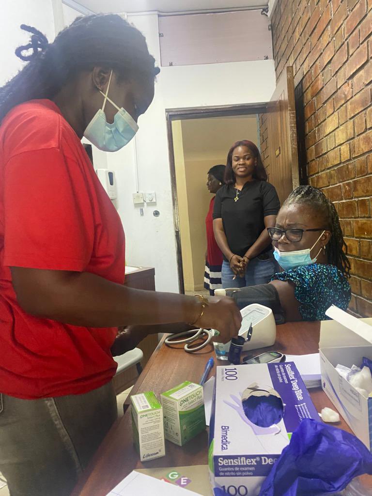 dmac_foundation's tweet photo. On 7th March, we provided a Free Health Screening for Senior Citizens of Ghana (the Aged) in Accra.
Over 30 aged were screened on Hypertension and Diabetes.
This forms part of our efforts to reduce the incidence of #NCDs in Ghana.
#dmacfoundation @ncdalliance https://t.co/fzgDIBcTNJ