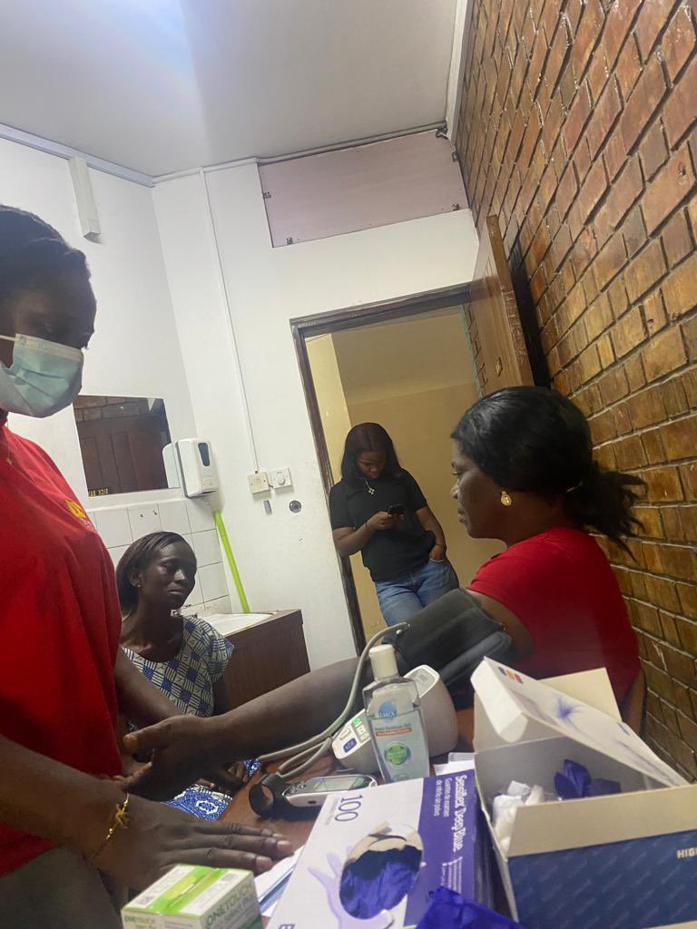 dmac_foundation's tweet photo. On 7th March, we provided a Free Health Screening for Senior Citizens of Ghana (the Aged) in Accra.
Over 30 aged were screened on Hypertension and Diabetes.
This forms part of our efforts to reduce the incidence of #NCDs in Ghana.
#dmacfoundation @ncdalliance https://t.co/fzgDIBcTNJ