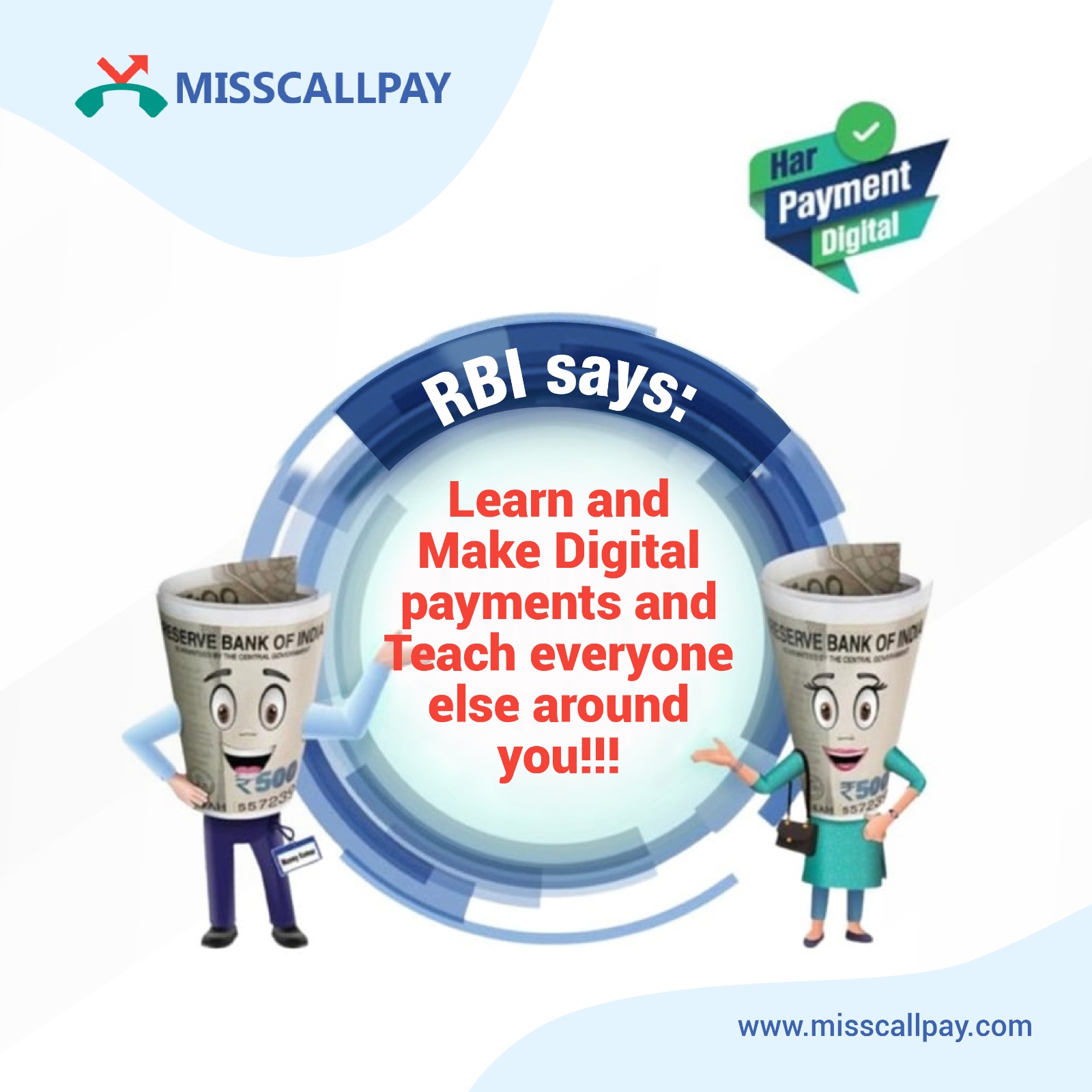 MissCallPay On Twitter MissCallPay And Reserve Bank Of India misscallpay-on-twitter-misscallpay-and-reserve-bank-of-india