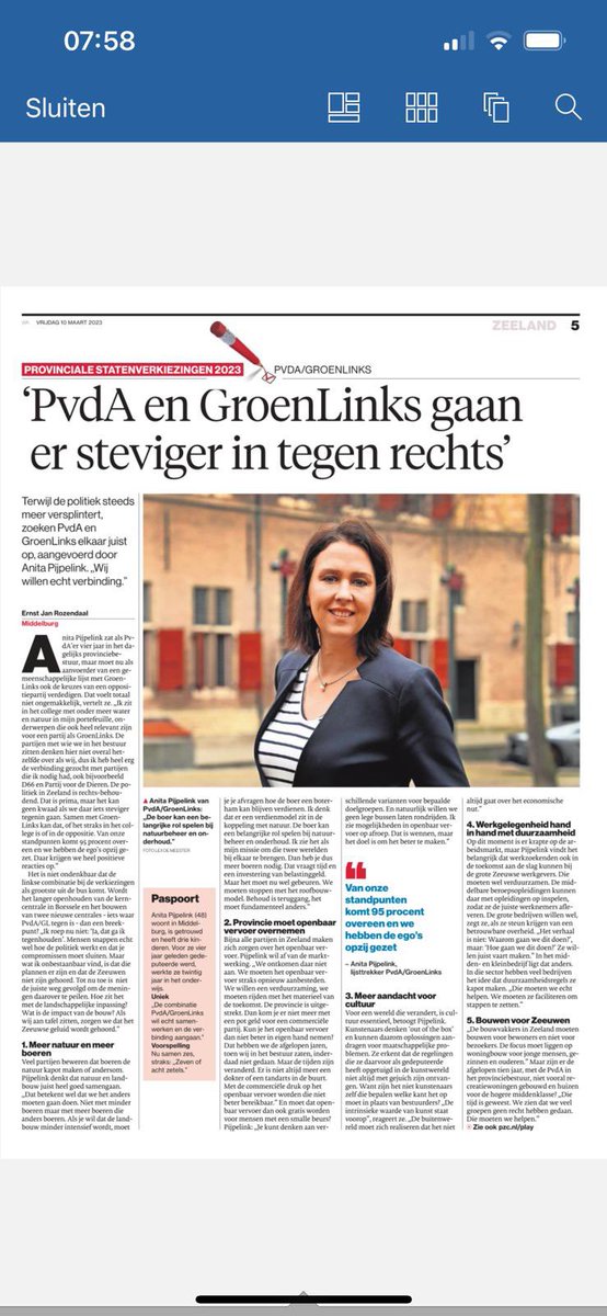 Vandaag in de <a href="/pzcredactie/">PZC</a> 🍀🌹