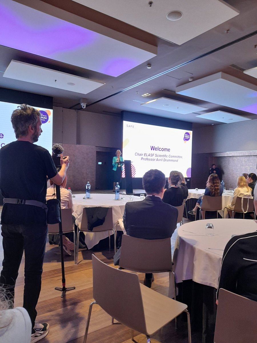 Welcome address by Prof Avril Drummond at the Life After Stroke Forum in Barcelona.  #lifeafterstrokeforum