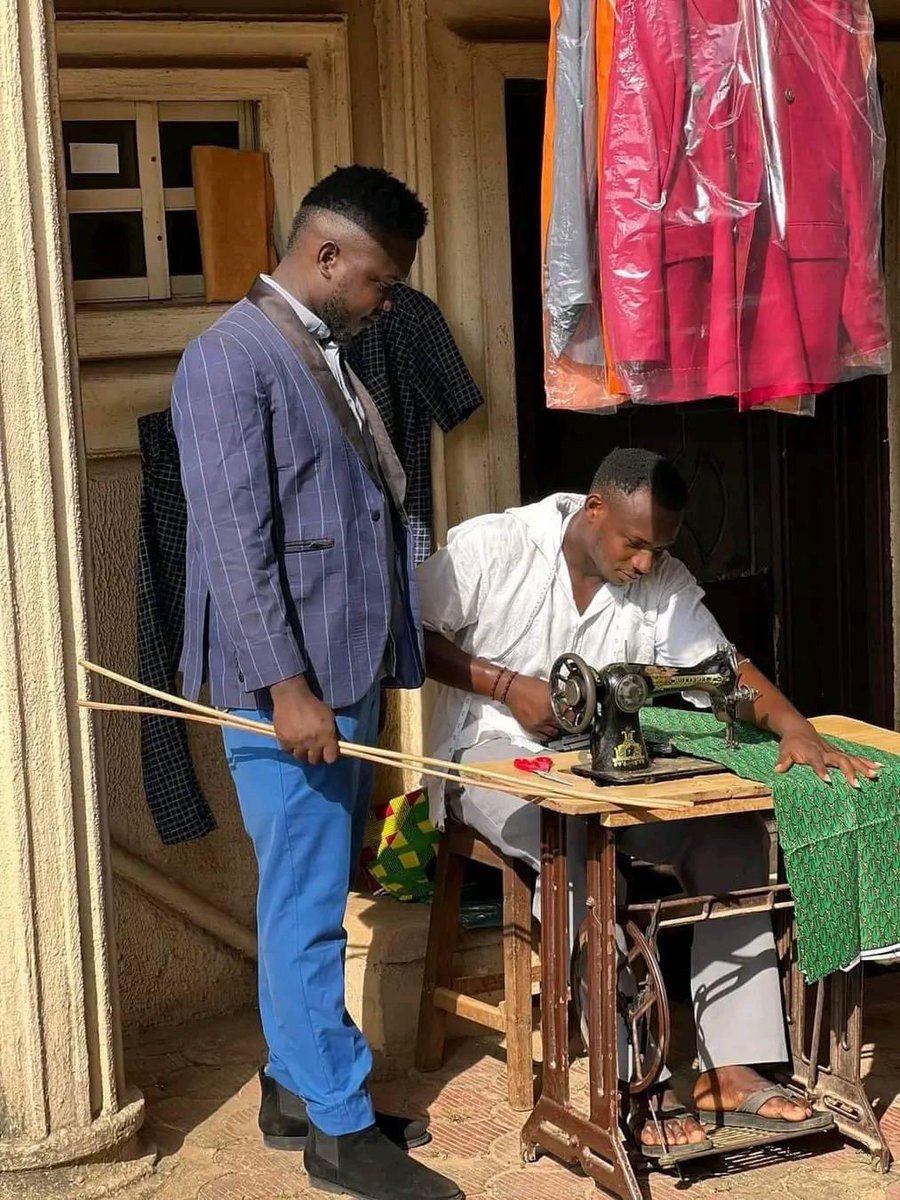 When you know the tailor won’t do anything if you leave