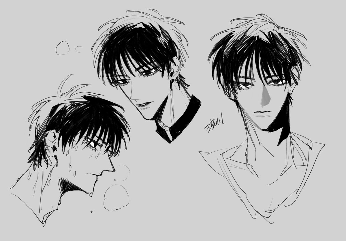 スラダン観て原作秒で履修したオタクの落書き