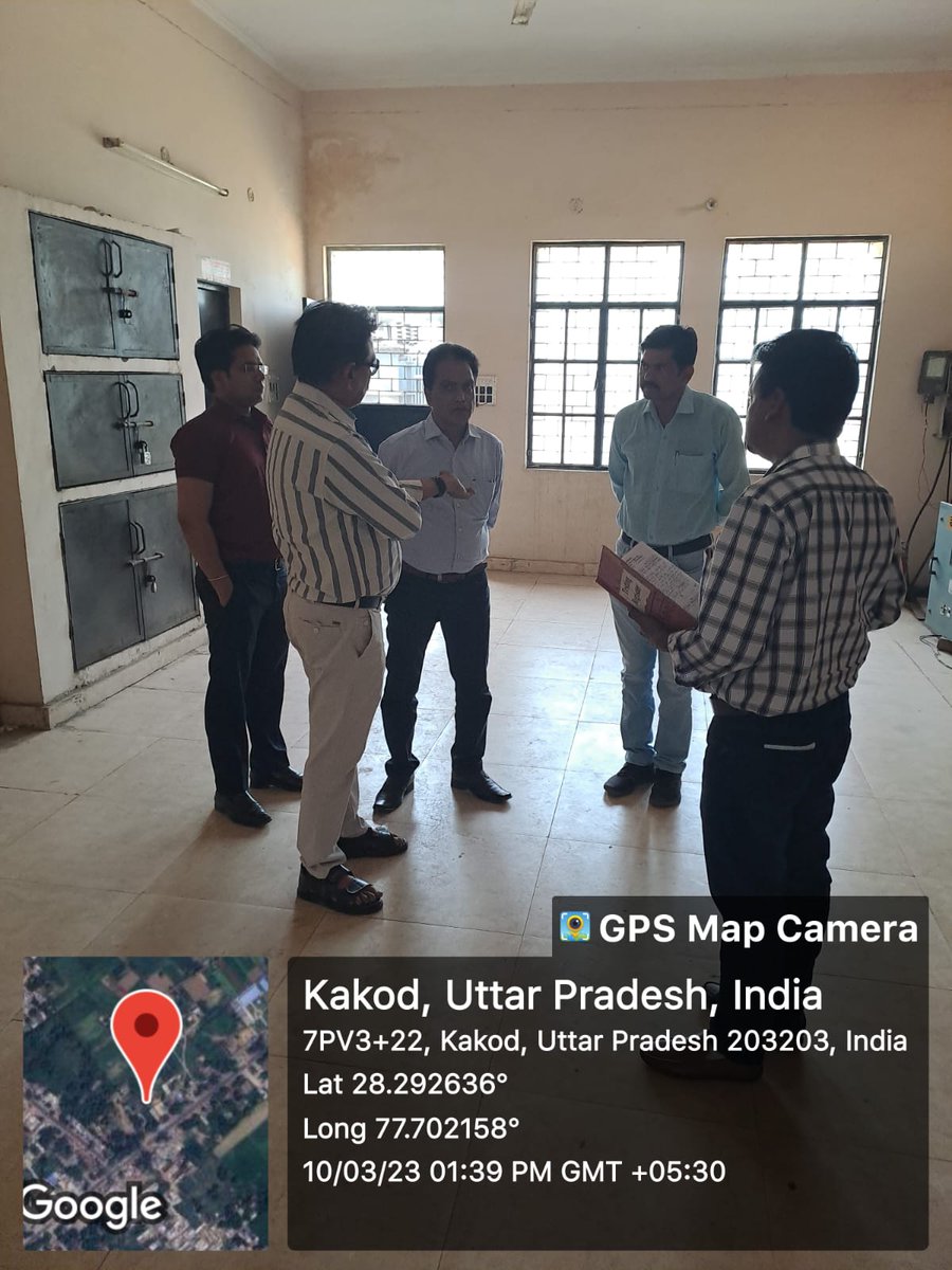 pvvnlbulandshr's tweet photo. वि0वि0ख0-5 के अन्तर्गत उपकेन्द्र-ककोड़ पर राजस्व वसूली एवम् विद्युत उपभोक्ताओं की समस्याओं के समाधान हेतू मैगा कैंप का निरीक्षण मुख्य अभियन्ता महोदय, अधीक्षण अभियन्ता द्वारा किया गया। 
#GoodGovernance 
#Megacamps 
@aksharmaBharat
@UppclChairman
@mduppcl https://t.co/fdK9dU3OE6
