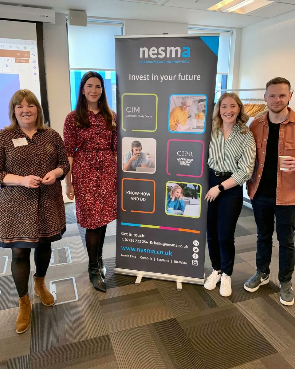 What a great day we had at @NCLBusiness with @cim_marketing on Wednesday.

We love hearing our students' stories, and sharing some with the University's student audience was an absolute pleasure.

Thank you to Rachel Webster, Emily Hardcastle and Joe Bell.