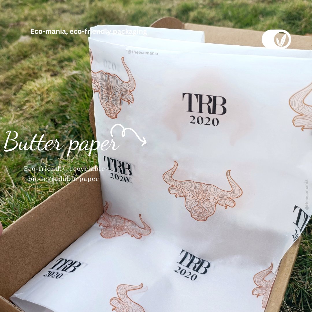 theecomania's tweet photo. Ditch Plastic & wrap your products in personalised butter papers🌿
📸: Customised butter paper
#ecofriendly #ecopackaging #sustainablepackaging #packagingorders #ecommerce #butterpaper #packagingsolutions #plasticfree #saynotoplastic #smallbusiness #packaging #sustainable https://t.co/VZ5aY8FlyH