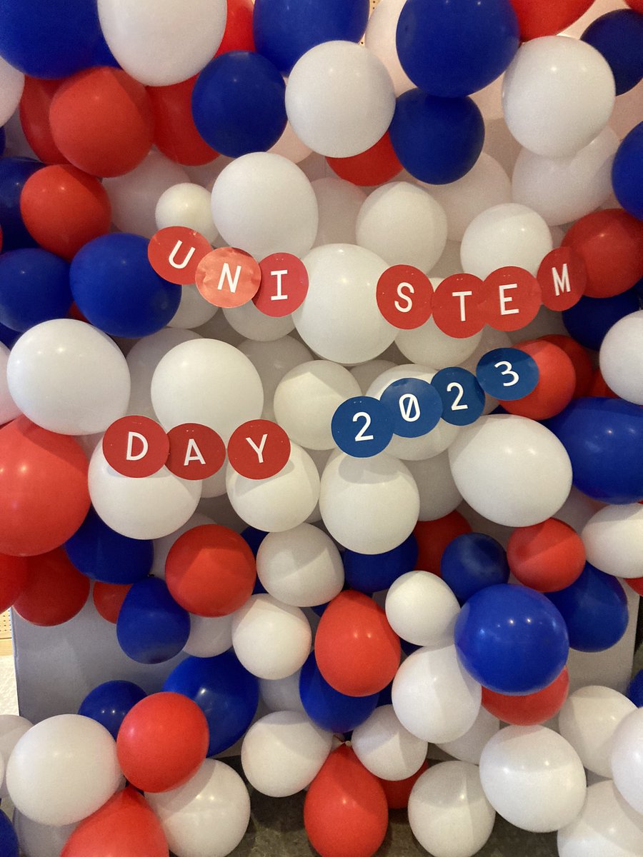 Here we go!! #unistem2023