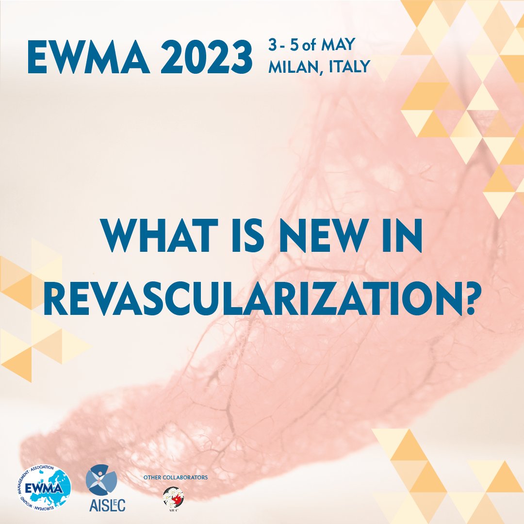 EWMAwound's tweet photo. Learn about:
🔹 the current approach to the patient with peripheral artery disease
🔹 techniques of venous arterialization
🔹 new techniques for revascularization
🔹 timing of revascularization

Full programme👇
https://t.co/N0eLqiO0G4

#revascularisation #arterialwounds https://t.co/YqijjkJOCC
