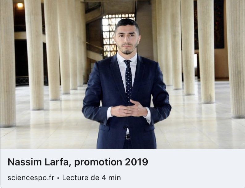 🎓 Retrouvez mon portrait réalisé par <a href="/sciencespo/">Sciences Po</a> : « Du Master politiques publiques, au poste de Conseiller du Président du <a href="/lecese/">CESE</a> »

👉 sciencespo.fr/public/fr/actu…