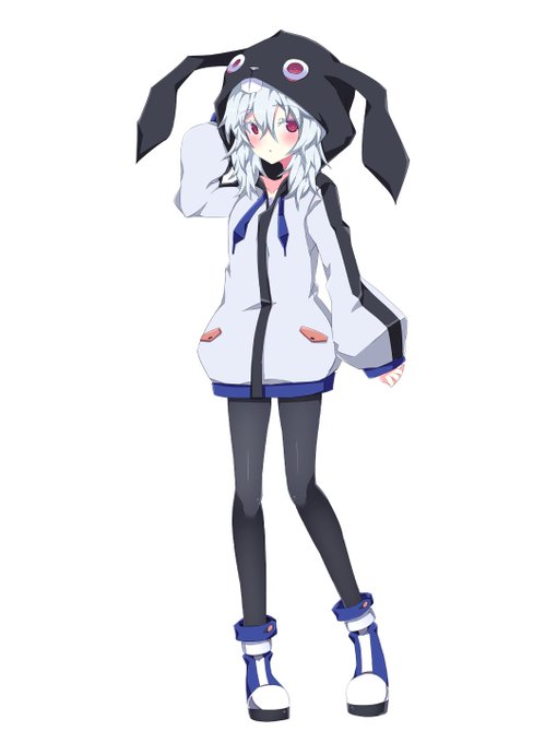 私服エリうさぎ 