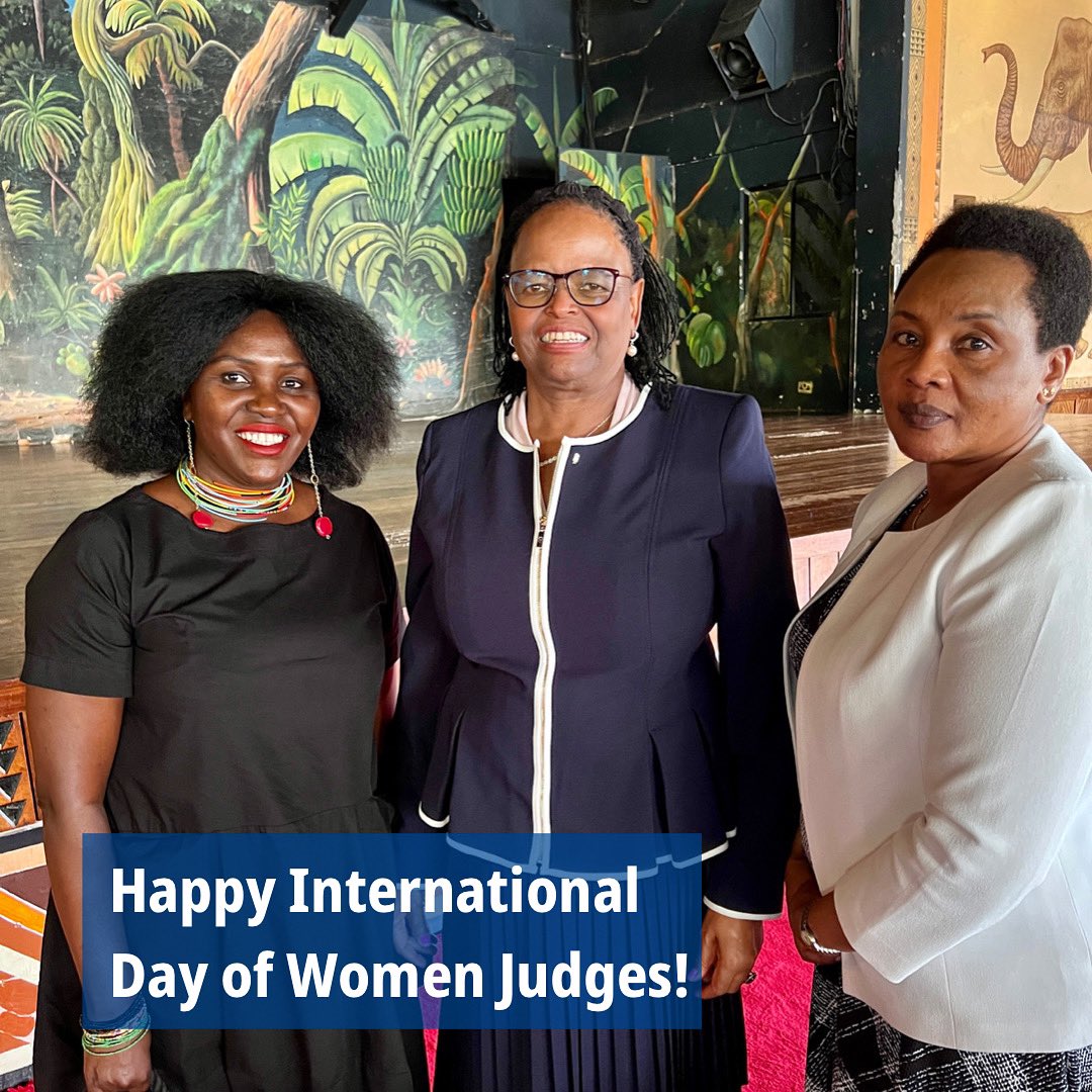 TODAY is Int. Day of Women Judges! This year 🇩🇰 joins 🇰🇪 in celebrating the 81 #womenjudges in 🇰🇪& especially noting the fact that the highest judicial authority is female led by Hon. lady justice @CJMarthaKoome 👏🏽

#embraceequity #womenjudges #genderequality #accesstojustice