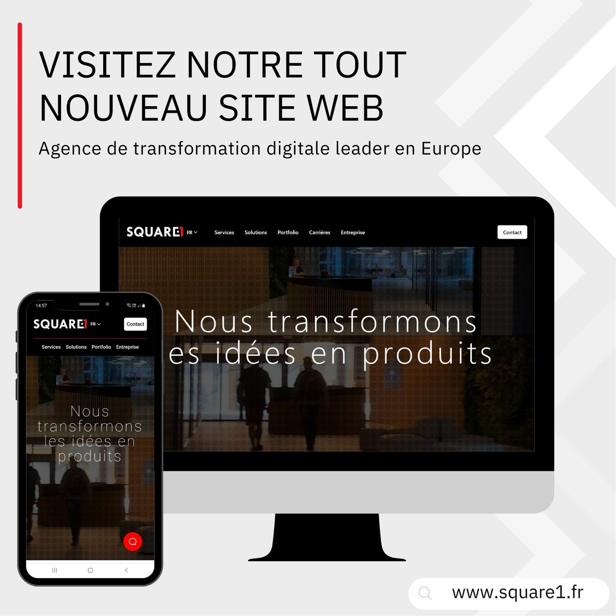 square1_fr's tweet photo. Nous sommes ici en France ! Avec un nouveau site Web qui comprend un design élégant, une navigation intuitive et un contenu attrayant, nous sommes sûrs que vous adorerez explorer toutes les fonctionnalités que notre site a à offrir.

- https://t.co/lAnp5FpdlD https://t.co/3UalyQkbhp