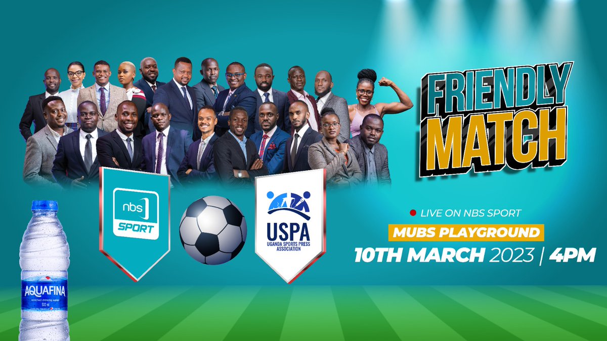 KKariisa's tweet photo. Have fun today, Team @NBSportUg! There are people I see on the lineup that worry me but I am sure that the winning culture at the #NextMediaPark will enable us overcome their shortcomings 😉 🏆. Abo aba @USPAmedia tebatusobola 😃. #GameDay #NBSportVsUSPA #TeamNBSport https://t.co/h5njmPJ0mw