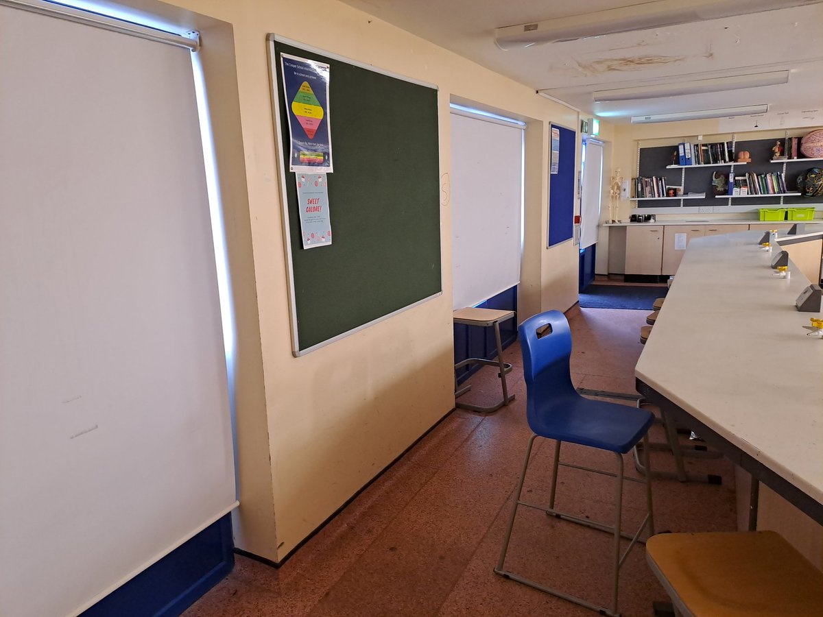 Pu94Science's tweet photo. Keeping classroom blinds like this today, I think. https://t.co/HJfWy3iSfv