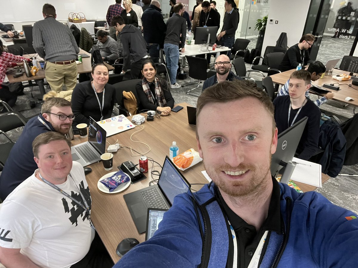 sam_goudie's tweet photo. Awesome time coaching Azure Adventure day. Feels great to be back in physical learning sessions with great people! #Azure #aks https://t.co/duH3yFlELb