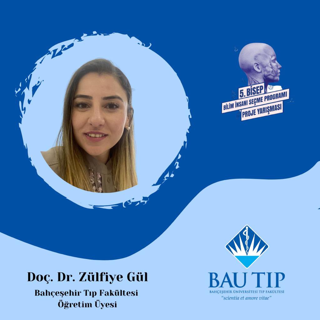 BisepProje's tweet photo. Doç. Dr. Zülfiye Gül 5. BİSEP Proje Yarışmasında jüri üyesi olarak aramızda yer alacaktır.

#İyilerinBilimTıpOkulu #BİSEP #5.BisepProjeYarışması https://t.co/CdrCgcT5mR