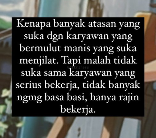 Work! hmmmm kira-kira kenapa ya??? ada yg tau?
