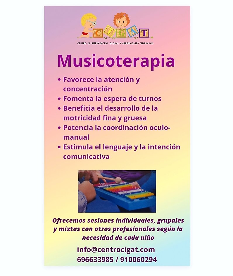 #musicoterapiaalamedadeosuna
#centrocigat 
#lamusicacomointervencionterapeutica
#desarrolloinfantilymusica