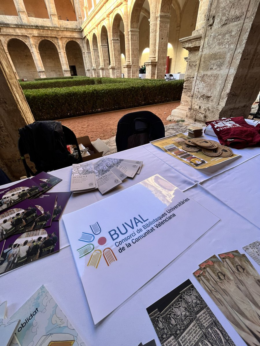 bibliotequesuv's tweet photo. Hui, cultura organitza la jornada ‘Lectura més lectors’  al Monasteri de Sant Miquel dels Reis, València.
#bibliotequesuv 
#BUVAL 
Consorci de Biblioteques Universitàries de la Comunitat Valenciana https://t.co/lXdJQlDqka