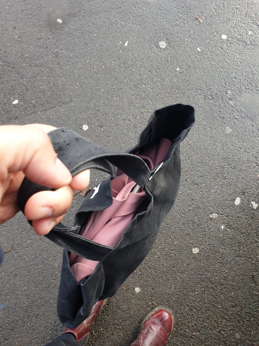 On the way to work with my suit folded in a tote bag. It must be elections results night tonight! <a href="/Bristol_SU/">Bristol SU</a> !!