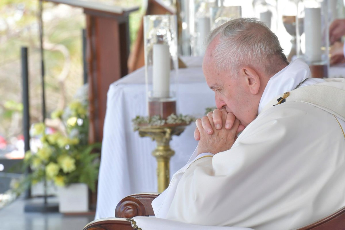 VaticanNews's tweet photo. Pope Francis' Gospel Reflections

"Jesus says that true authority is in serving, not exploiting others. The vineyard is the Lord’s, not ours. Authority is a service, and should be exercised for the good of all and for the dissemination of the Gospel"

https://t.co/JUj9StFZzA https://t.co/N1NwA5TuC2