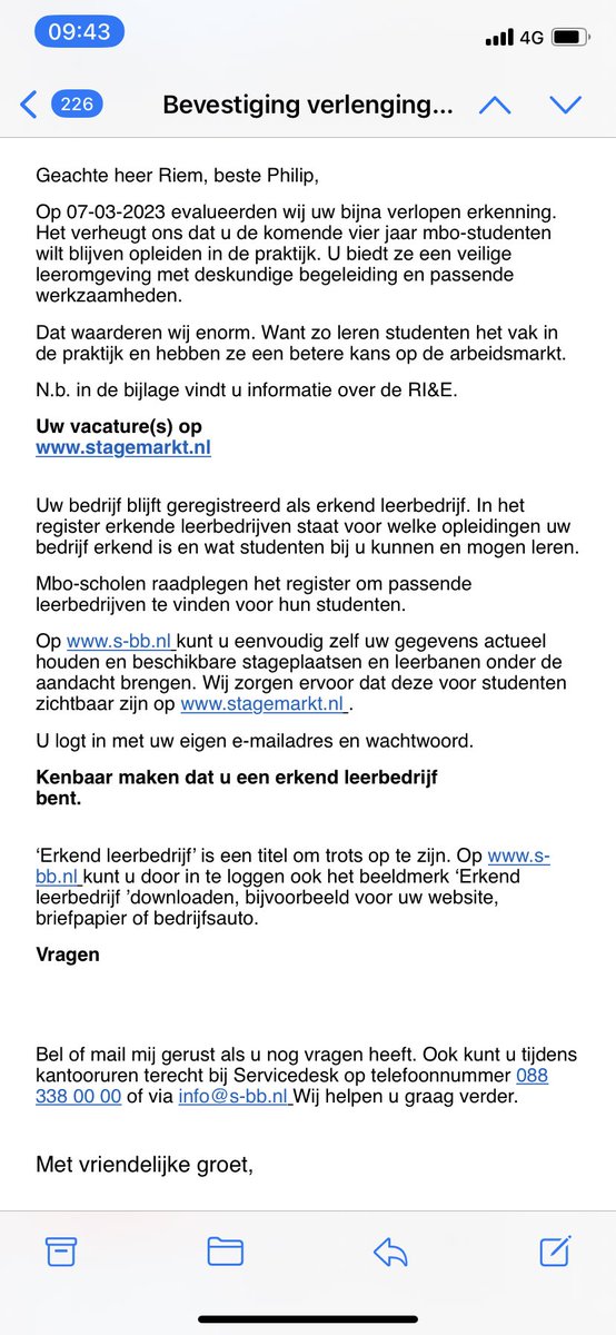 riem_philip's tweet photo. Deze keer kan ik het kort houden. De tekst op de foto spreekt voor zich.  Maar een beetje trots ben ik wel. Het is ook heel bevredigend om stagiaires te begeleiden. 

#erkendleerbedrijf #werkenindetechniek #techniekopleiding https://t.co/3Z4aA2OnMB