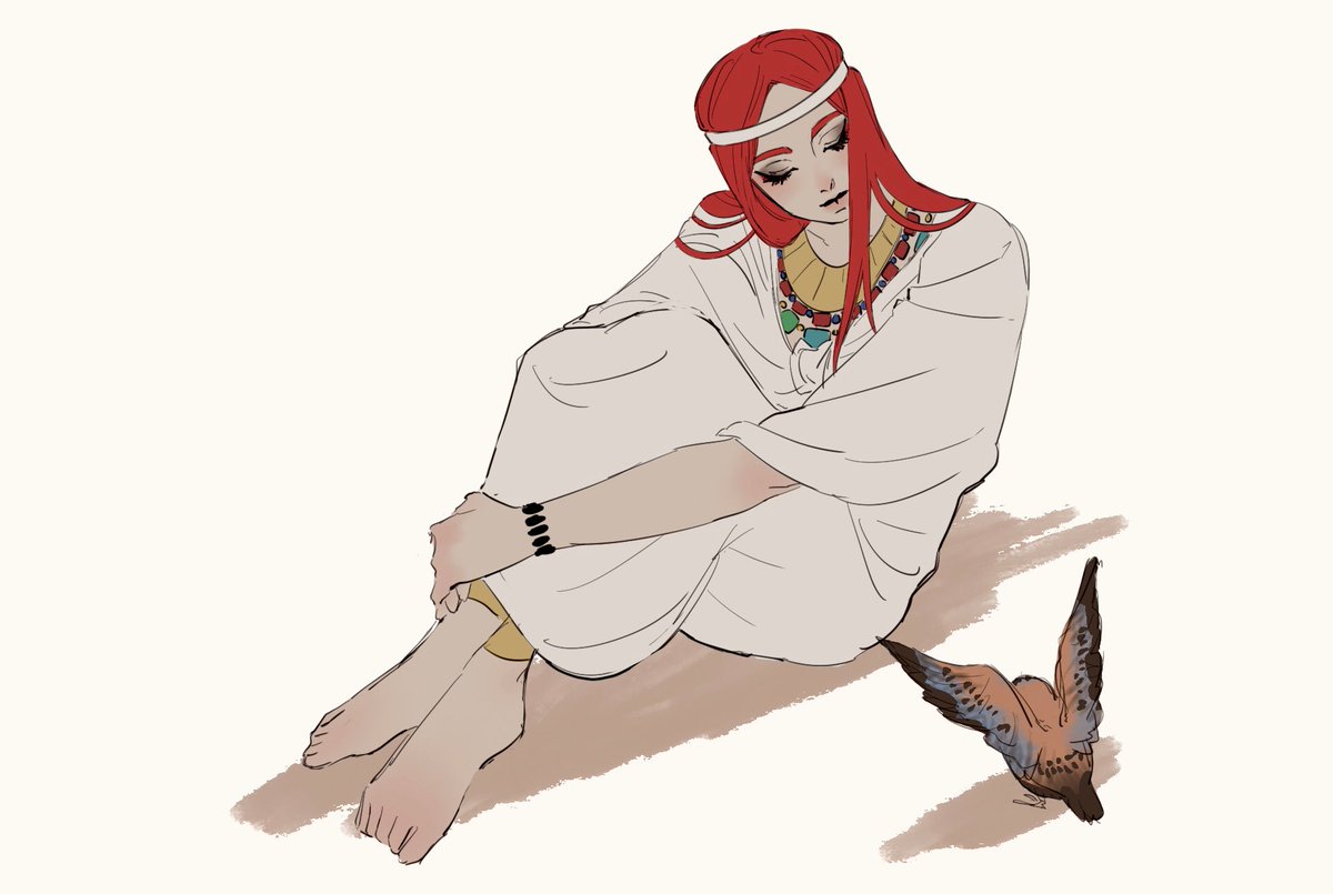 ホルス様が連れてきた謎の美女(多分人間じゃない)
#エネアド #ENNEAD #엔네아드