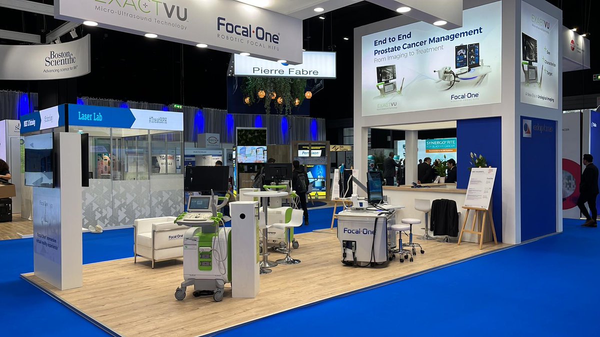 ExactImaging's tweet photo. It's here #EAU23 in beautiful #Milano come and visit us at the booth #B30 Our clinical specialists will be available the whole congress to offer you a demonstration of the #ExactVu system for targeted prostate biopsy @ExactImaging  @EDAPTMS #SeeCharacterizeTarget #prostatecancer https://t.co/FVCnewunIC
