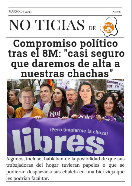 Y una hasta una cestica de navidad, coño