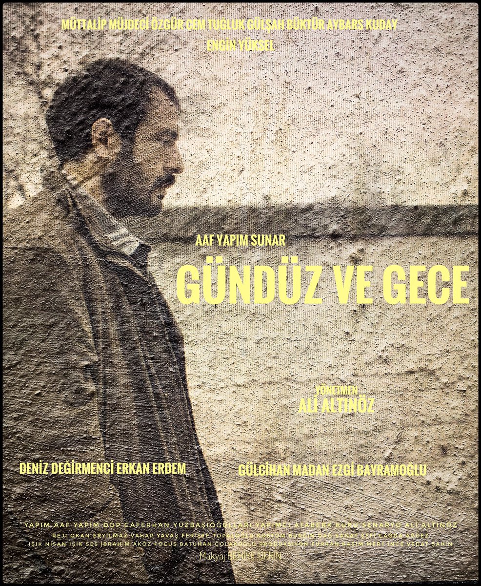 gündüz ve gece, tufan afiş.

<a href="/alialtnz/">Ali altınöz</a>