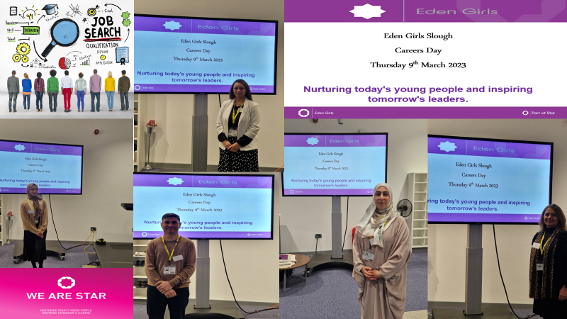 Guest speakers from a variety of occupations came to visit our pupils. They shared their journeys in their career pathways. Eden Girls is grateful for their time and their expertise has been invaluable for our students. #NCW2023 #Future #CareersAndAspirations #YouAreUnstoppable