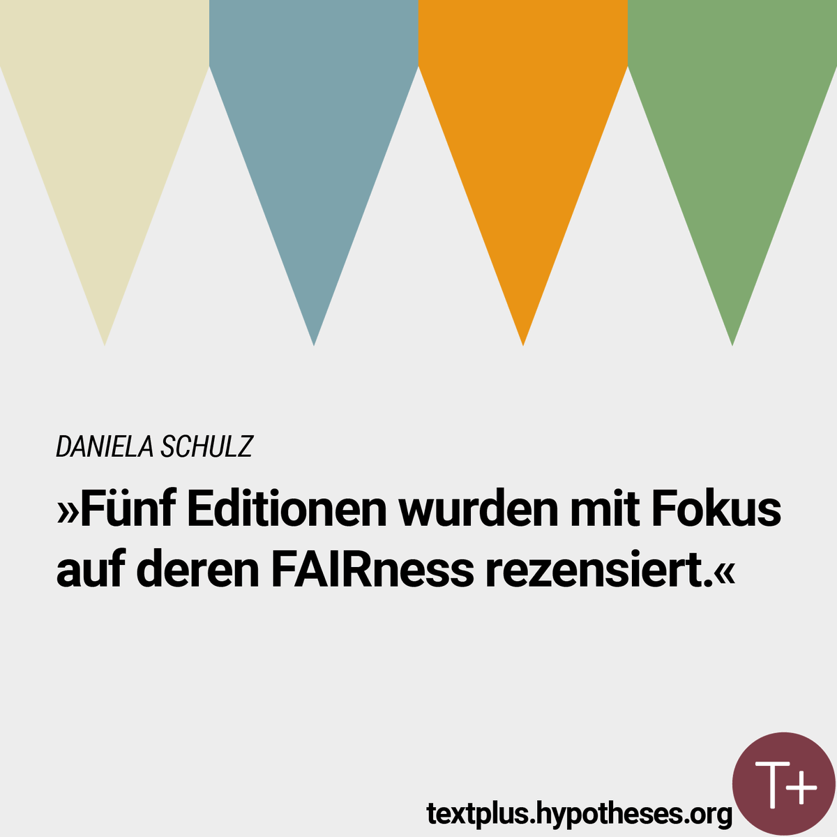 Text+ Forschungsdateninfrastruktur tweet media