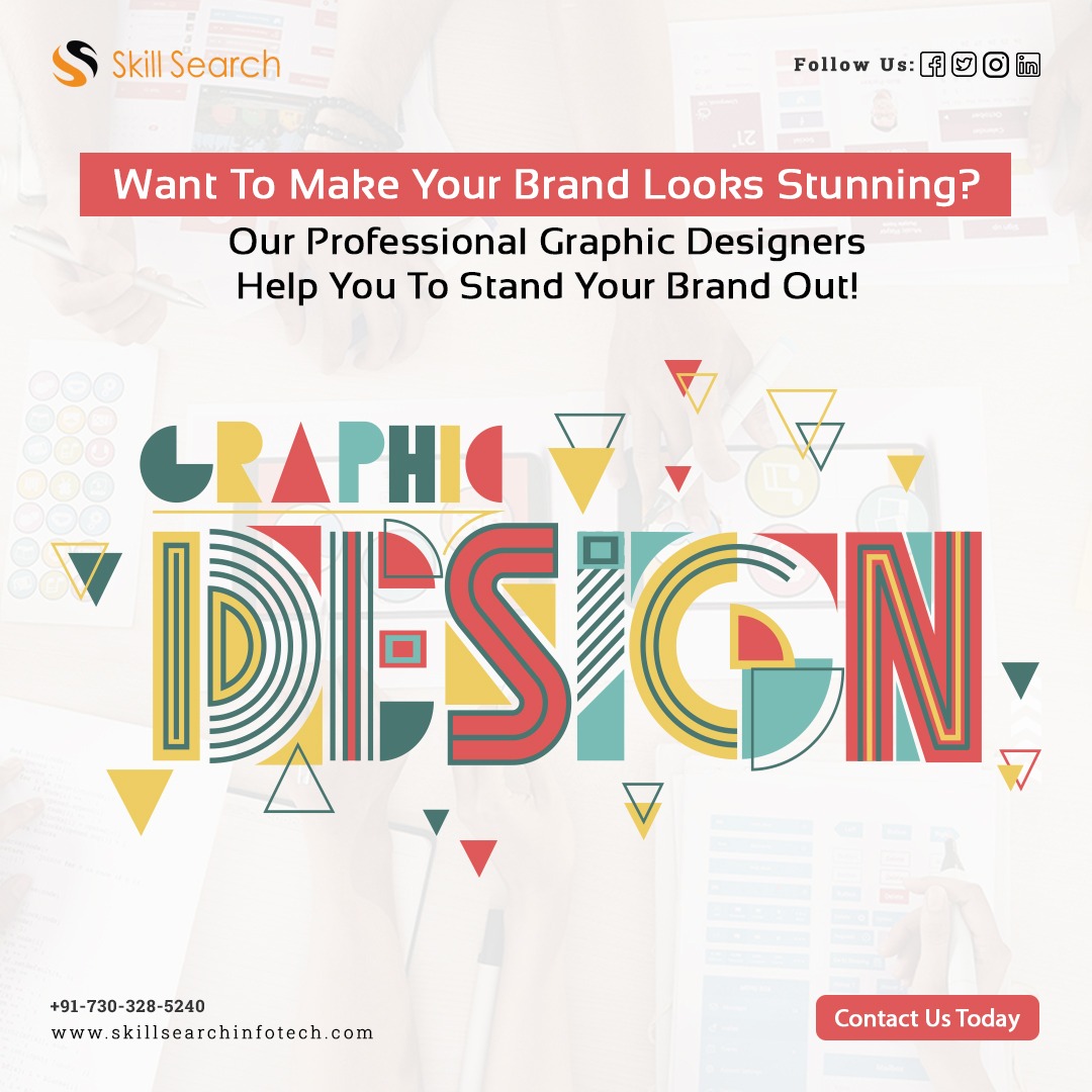 skillsearchinfo's tweet photo. Want To Make Your Brand Looks Stunning? 
Our Professional Graphic Designers Help You To Stand Your Brand Out!
Connect With Us: https://t.co/qXtrLRna4n
Call Or WhatsApp: +91-7303285240
#graphicdesign #design #art #graphicdesigner #illustration #branding #logo #designer #graphic https://t.co/azG3d4LoMy