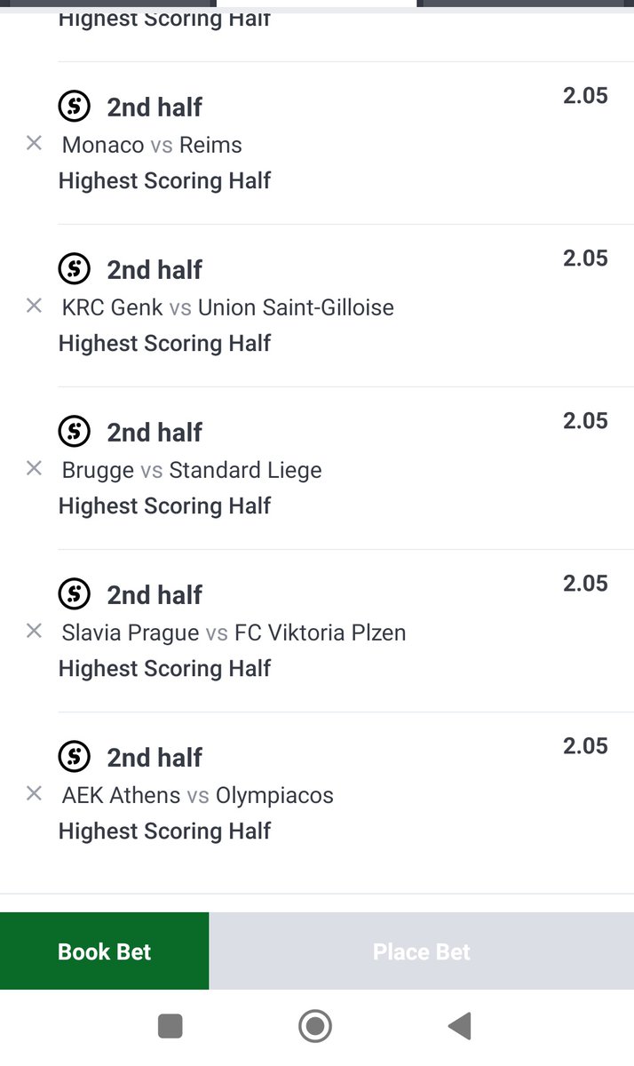 pink_girrll's tweet image. Sportybet Convert of those games

1.7K 
100 ODDS
100 ODDS
100 ODDS

Something keeps telling me to drop the codes only on telegram. Witches and wizard are here on twitter ☹️

Please advise me