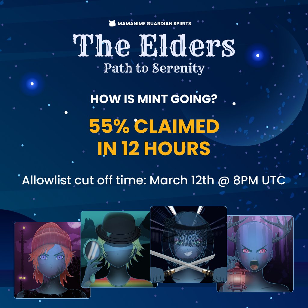 Serenity - Home of the Elders & Guardian Spirits tweet media