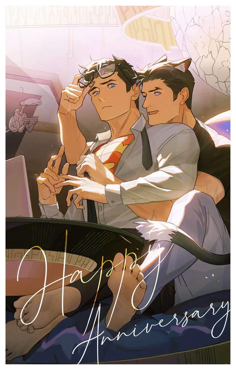 EKye_'s tweet photo. 克克肯:正在ddl的记者怎么可能会经不起猫猫的诱惑！ ​​#superbat #超蝙 https://t.co/R9GzVH3zJo